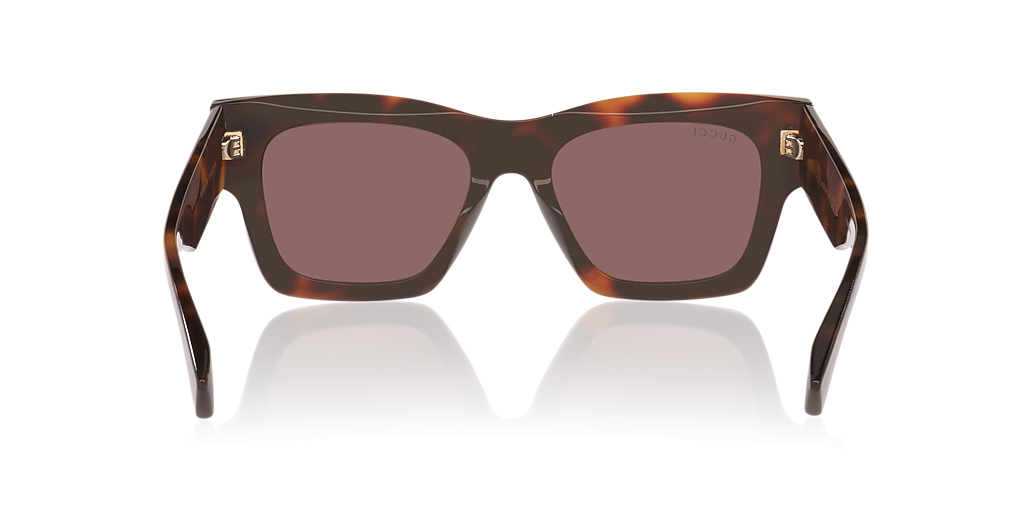 Gucci GG1835S S (52 - 18) with Brown lenses and Tortoise frame