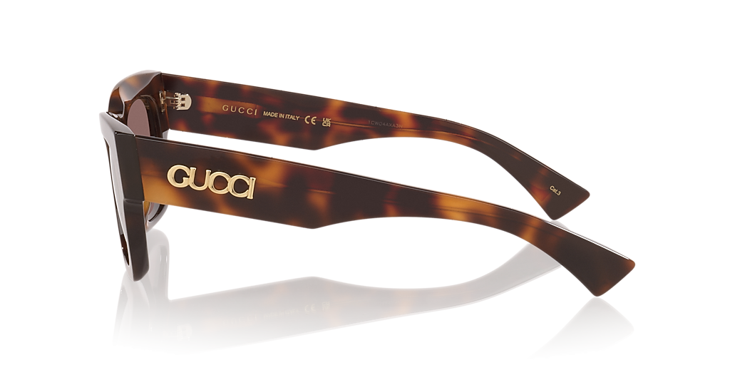 Gucci GG1835S S (52 - 18) with Brown lenses and Tortoise frame