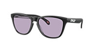 小物 OAKLEY Frogskins LX SunglassBlack9245-01 NEW Oakley Frogskins Black POLARIZED Galaxy Chrome Mirror Sunglass