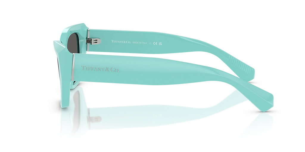 Tiffany & Co. TF4230 S (54 - 17) with Grey lenses and Blue  display picture 3