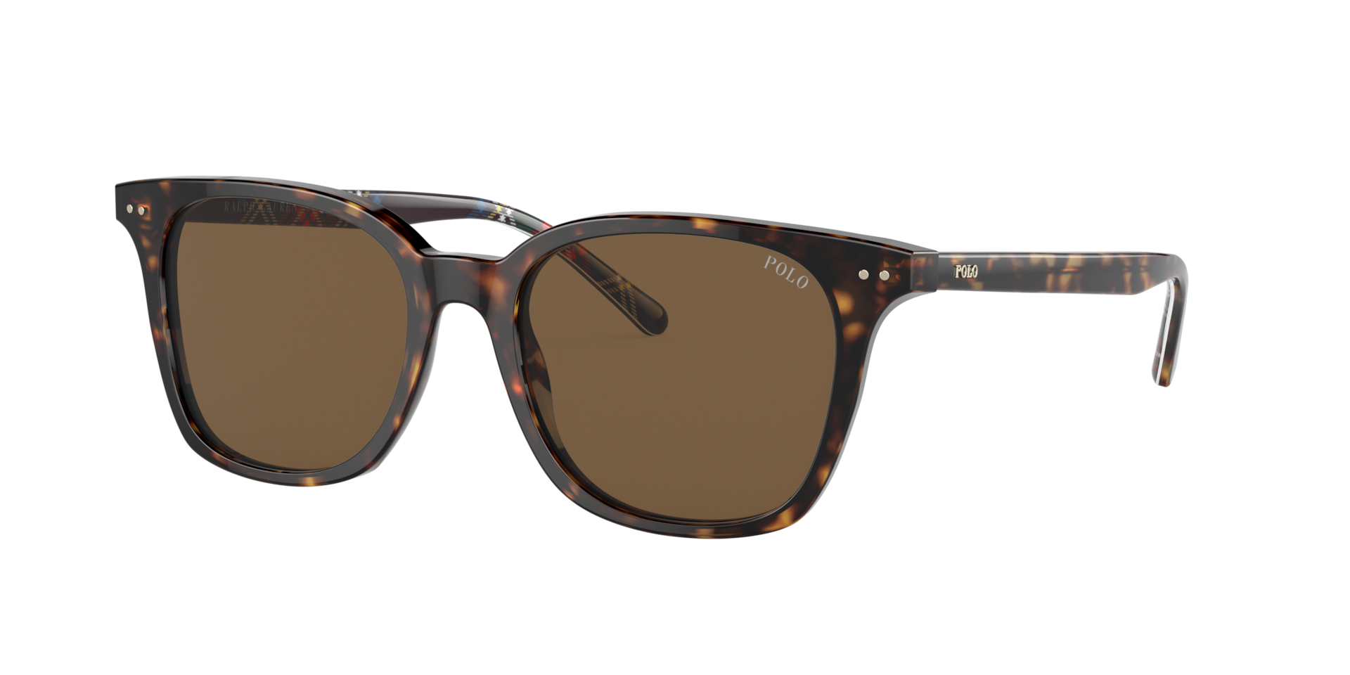 Polo Ralph Lauren Man Sunglass PH4187 - Frame color: Shiny Dark Havana, Lens color: Bottle Green
