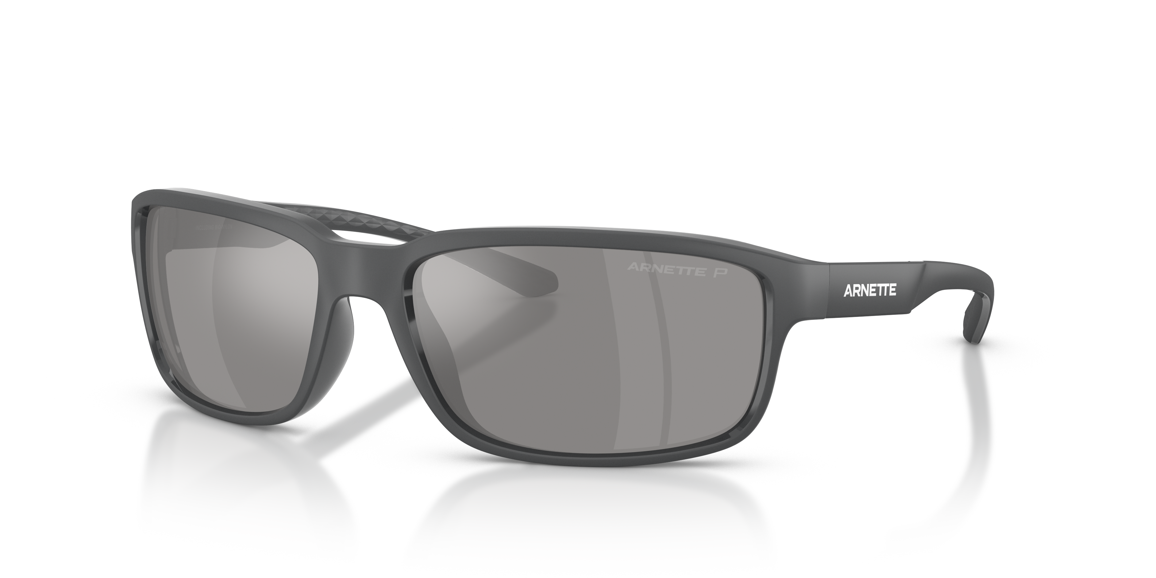 Arnette AN4373 XL (62 - 17) with Silver lenses and Grey frame
