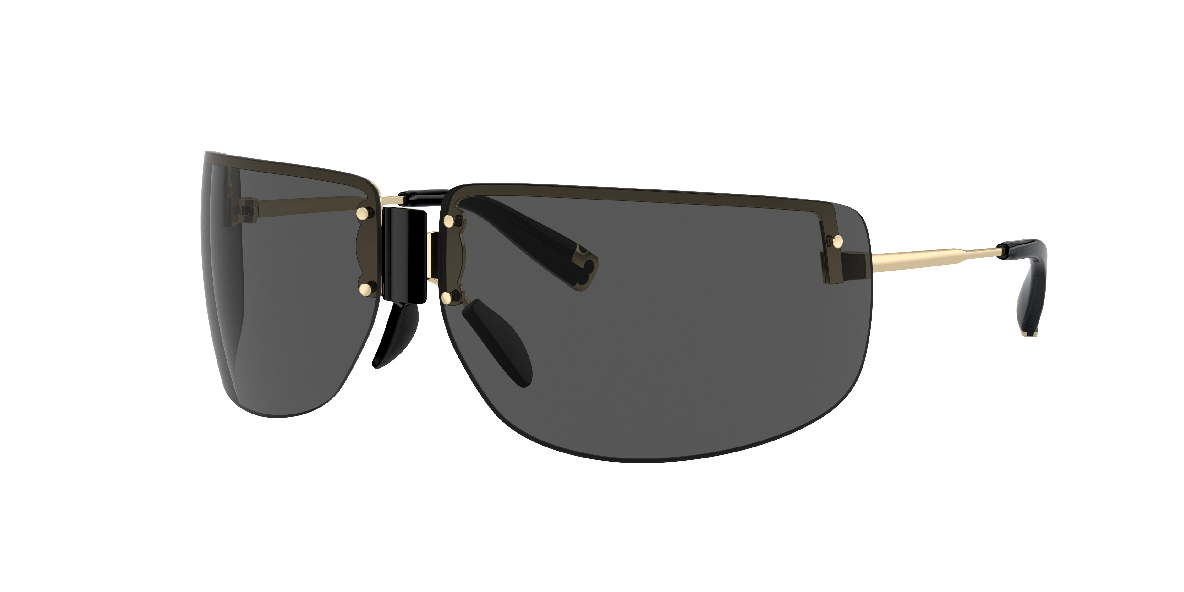 Tory Burch Woman Sunglass Ty5015 In Dark Grey