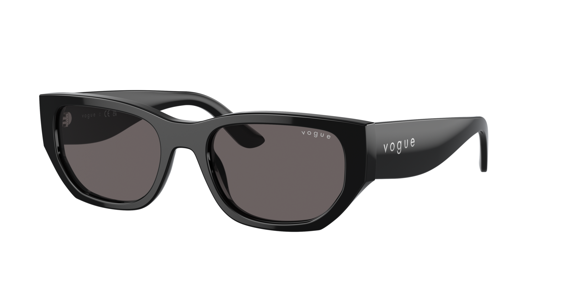 Vogue Eyewear Woman Sunglass VO5586S -  Frame color: Black, Lens color: Black Smoke