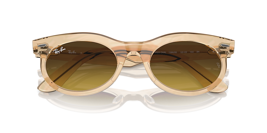 ★RAY BAN★RB2242 Wayfarer Oval オーバル型 サングラス 非偏光 Ray-Ban RB2242 Wayfarer Oval Change L (53 - 22) with Green