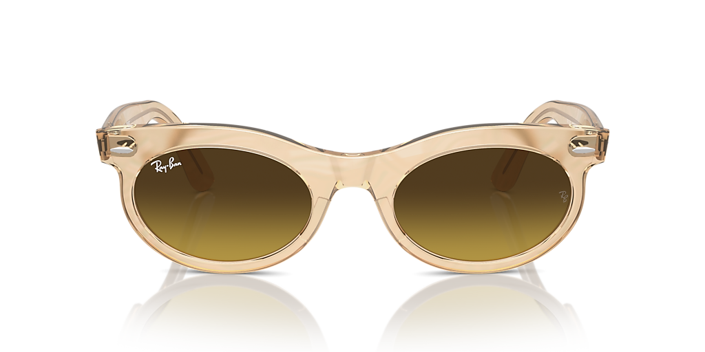 Ray-Ban RB2242 Wayfarer Oval Change L (53 - 22) with Brown