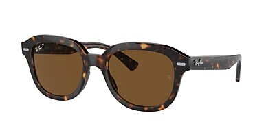 Ray-Ban RB4398 Erik 53 Green & Black Sunglasses | Sunglass Hut USA