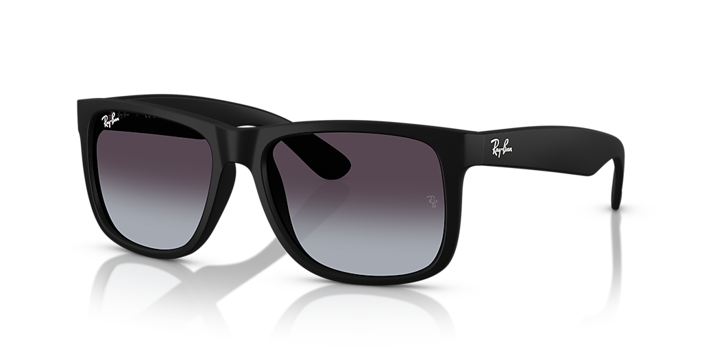 Ray-Ban Justin Classic S (54 - 16) with Grey lenses and Black