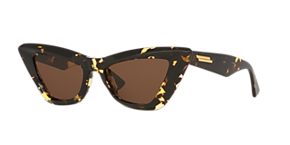 Bottega Veneta BV1322S M (51 - 21) with Brown lenses and  display picture 1