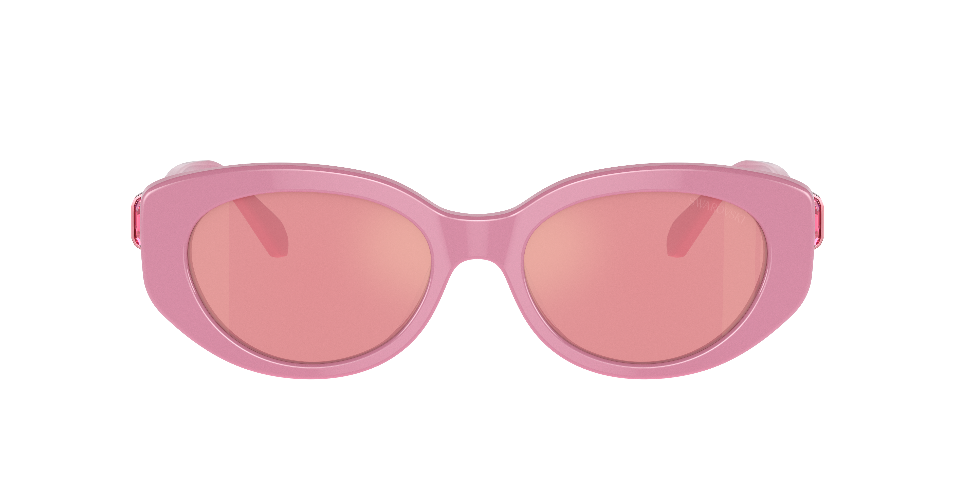 Swarovski Crystal-embellished Cat-eye Frame Sunglasses In Pink