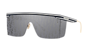 DIOR DiorClub M1U 31B8 Blue - Women Luxury Sunglasses, Silver DiorOblique Lens