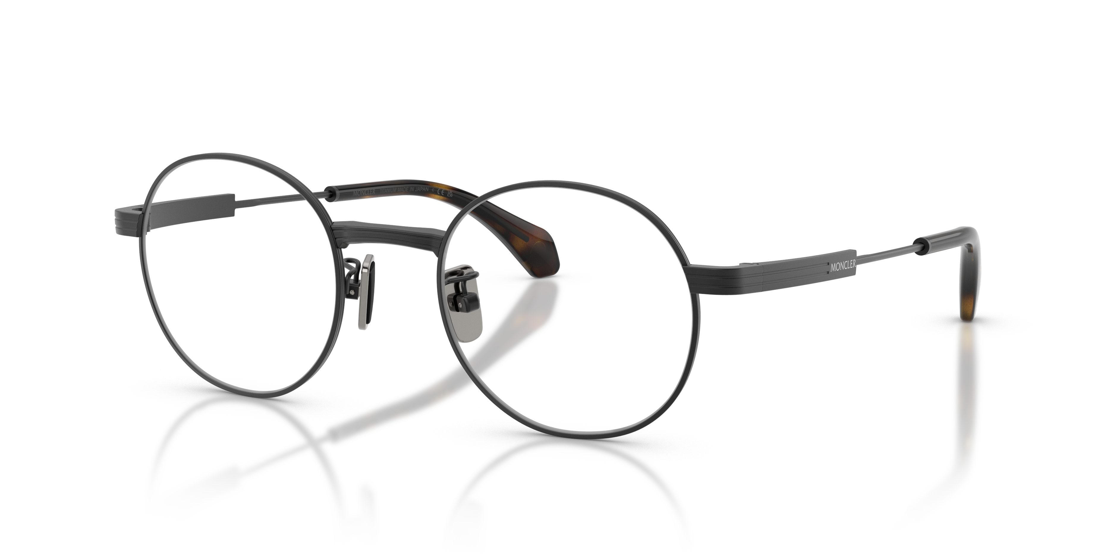 Moncler ME4015T Suffuse M (49 - 22) with Brown lenses and Black