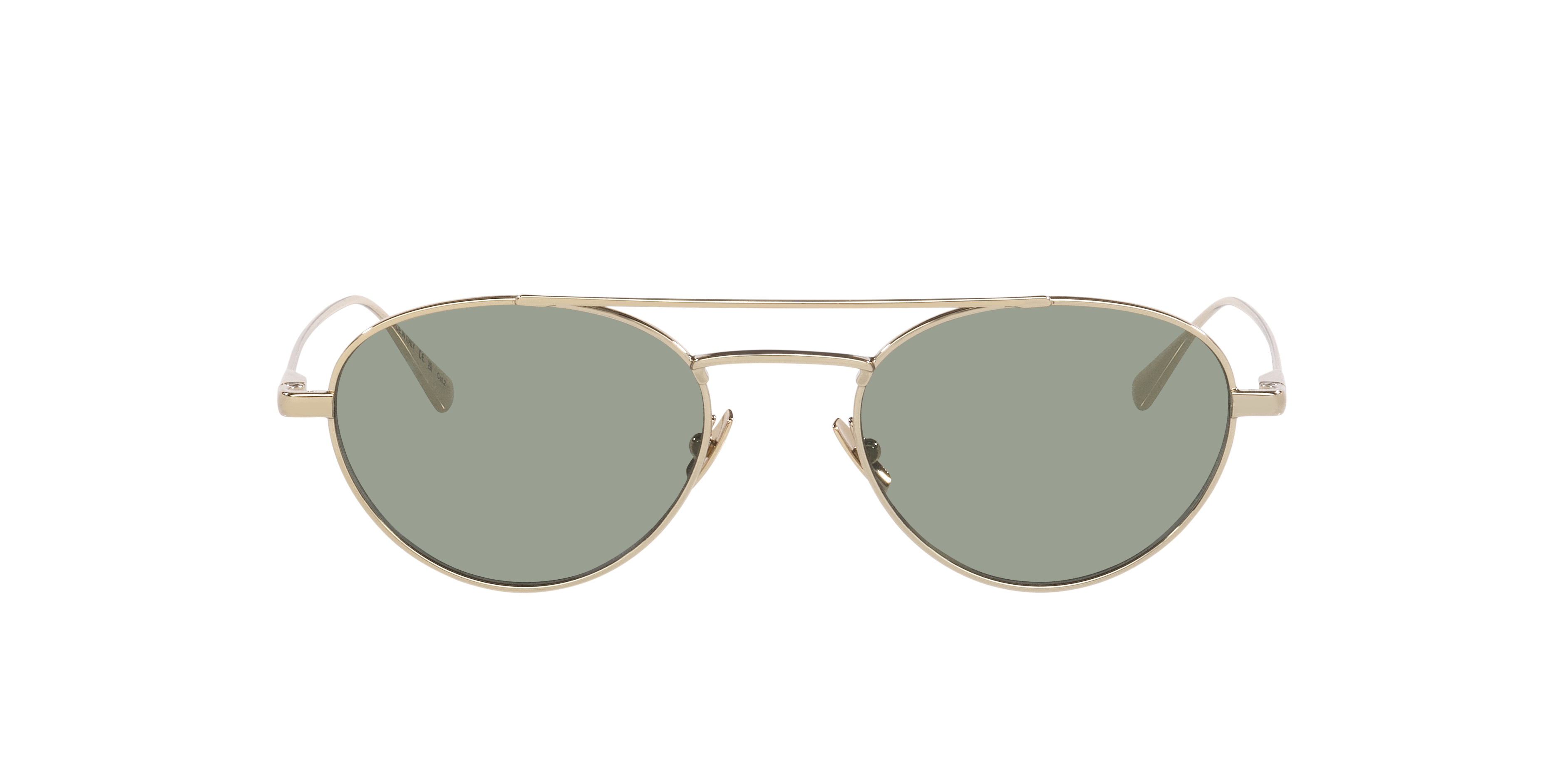Saint Laurent SL97 M (51 - 20) with Green lenses and Gold frame