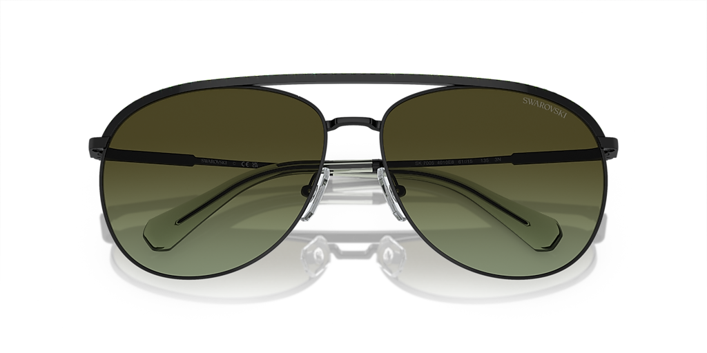 Swarovski SK7005 XL (61 - 15) with Green lenses and Black frame