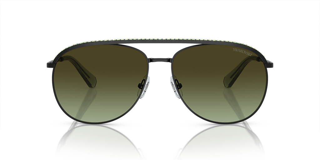Swarovski SK7005 XL (61 - 15) with Green lenses and Black frame