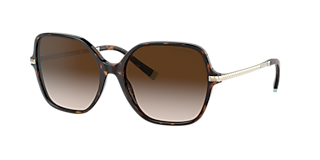 Tiffany & Co. TF4185 XL (54 - 19) with Brown lenses and Tortoise