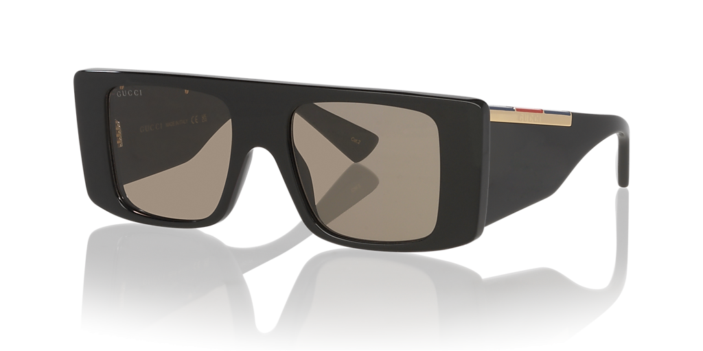 Gucci GG1888S XS (50 - 18) with Brown lenses and Black frame