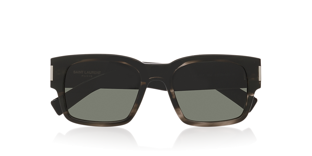 Saint Laurent SL 617 S (53 - 20) with Grey lenses and Tortoise