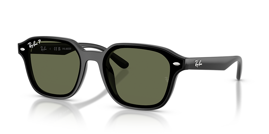 Ray-Ban RB4458D XL (65 - 18) with Green lenses and Black