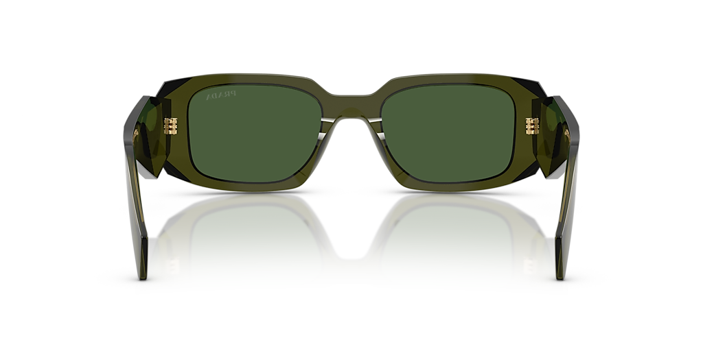 PRADA PR 17WS Black - Women Luxury Sunglasses, Dark Grey Lens