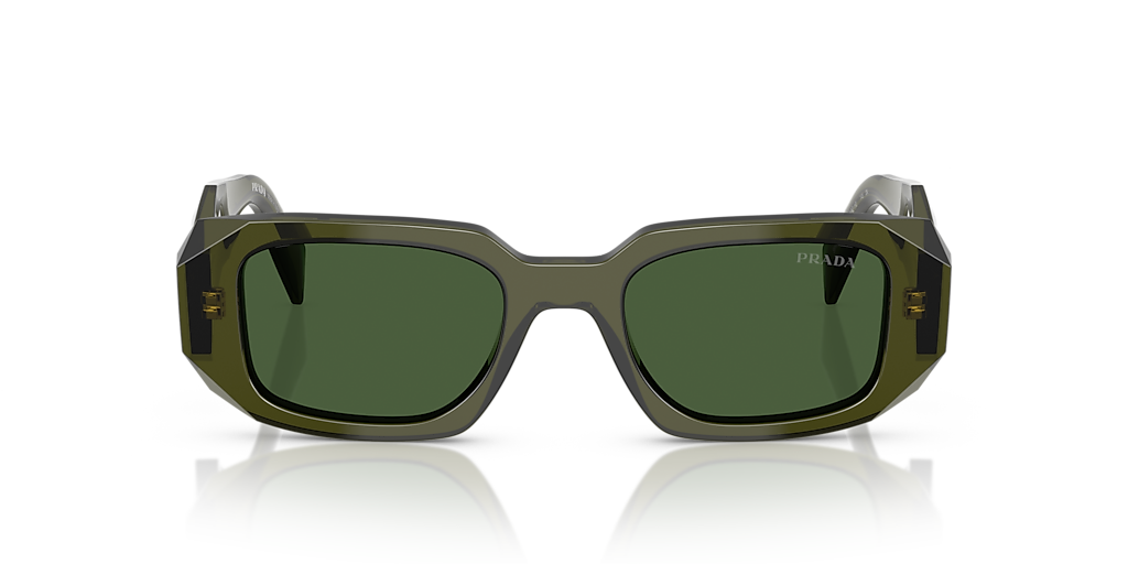 PRADA PR 17WS Black - Women Luxury Sunglasses, Dark Grey Lens