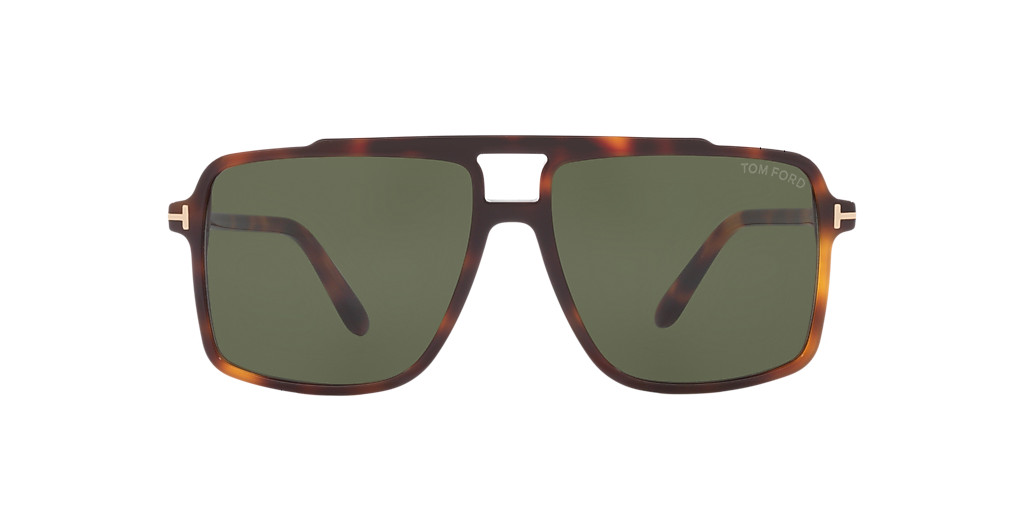Tom Ford Kemp XXL (59 - 15) with Green lenses and Tortoise