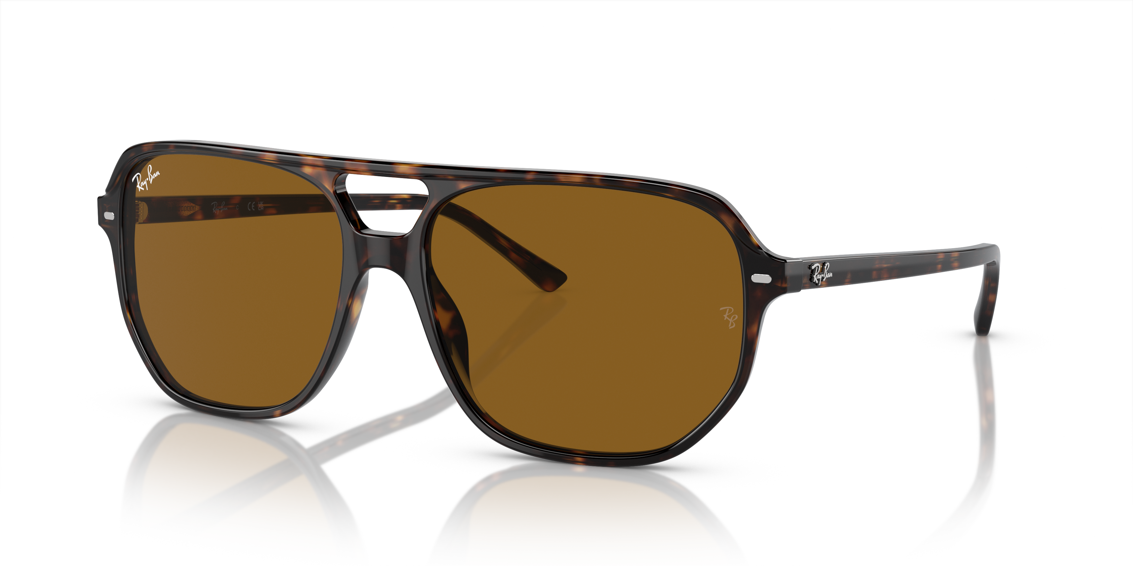 Ray-Ban RB2205 Bill One XL (60 - 16) with Brown lenses and