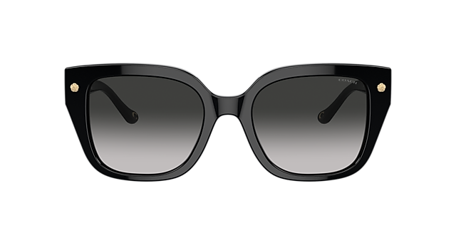 Coach HC8392U CR611 53 Grey Gradient & Black Sunglasses | Sunglass 