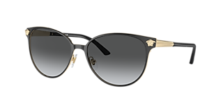 Versace VE2174 L (59 - 13) with Silver lenses and Gold frame