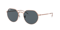 Ray-Ban RB3565 Jack Rose Gold M (51 - 20) com Lentes Azul e