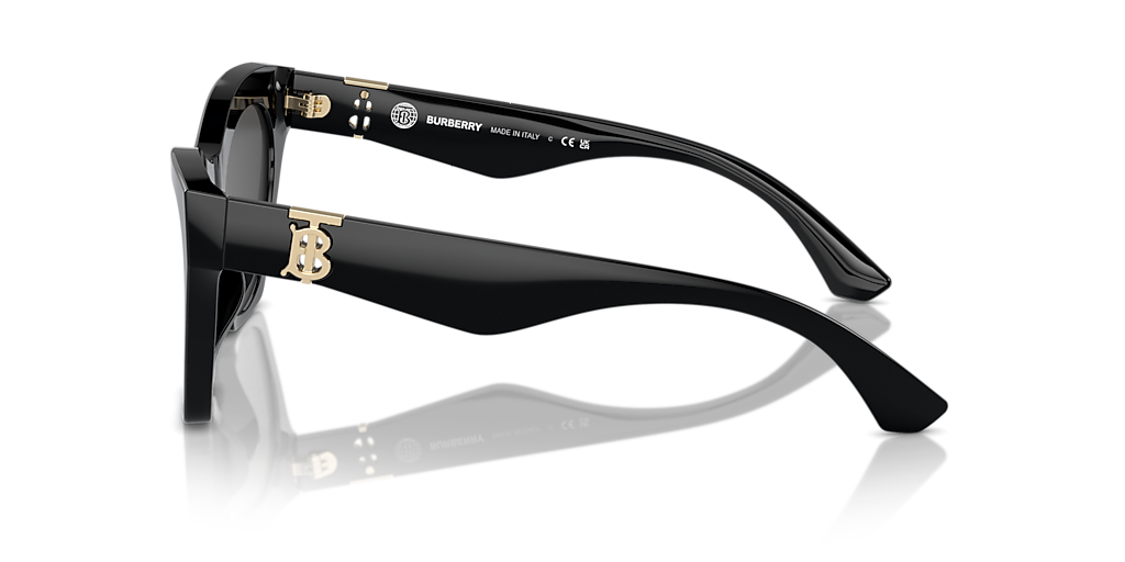 BURBERRY BE4420U Nero - Women Luxury Sunglasses, Dark Grey Lens