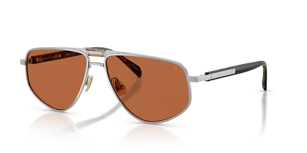 Brunello Cucinelli BC2020ST DIKE XL (58 - 14) with Brown lenses