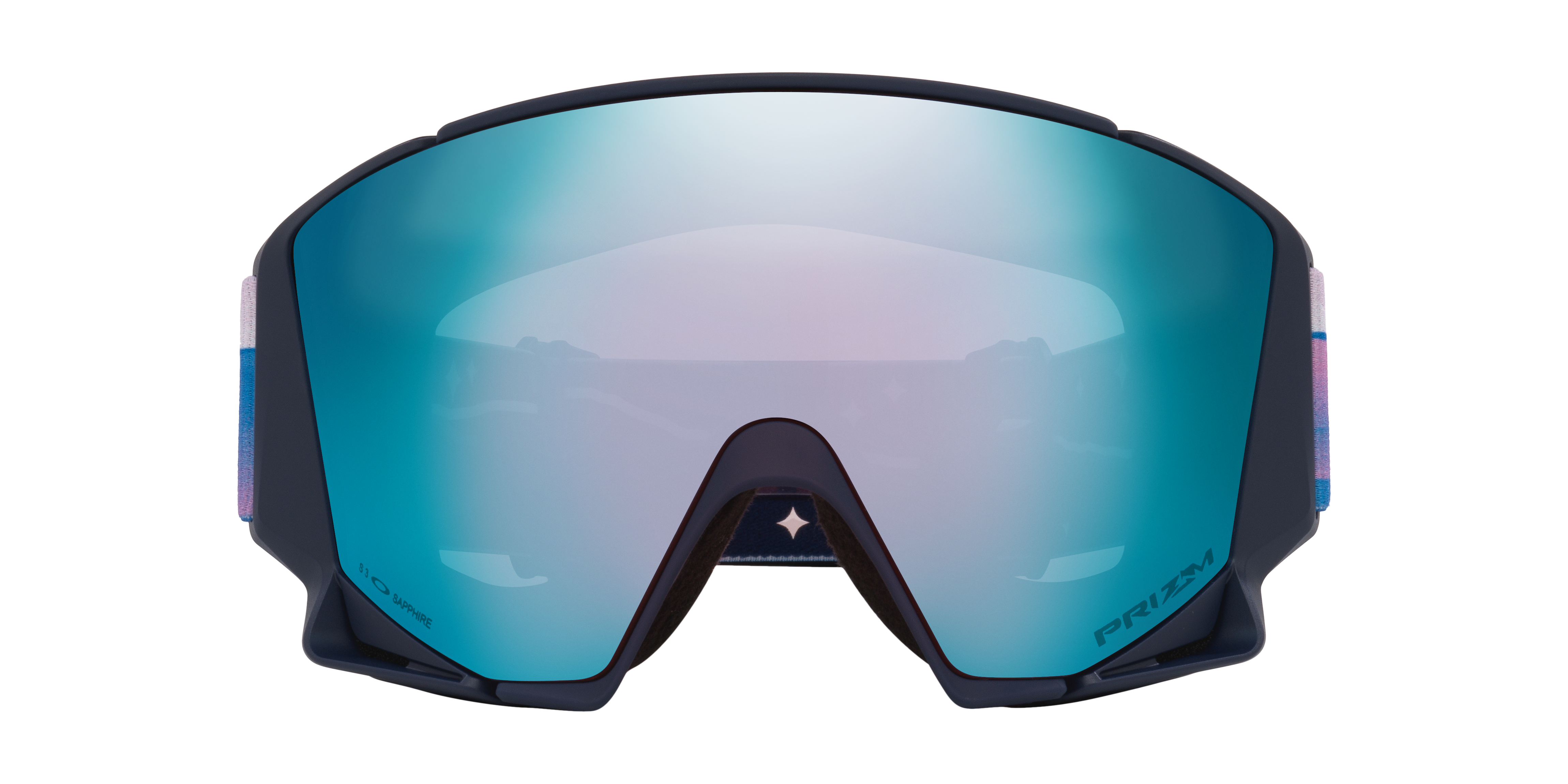Oakley Unisex Sunglasses Oo7147 Flow Scape™ M Mikaela Shiffrin Signature Series Snow Goggles In Blue