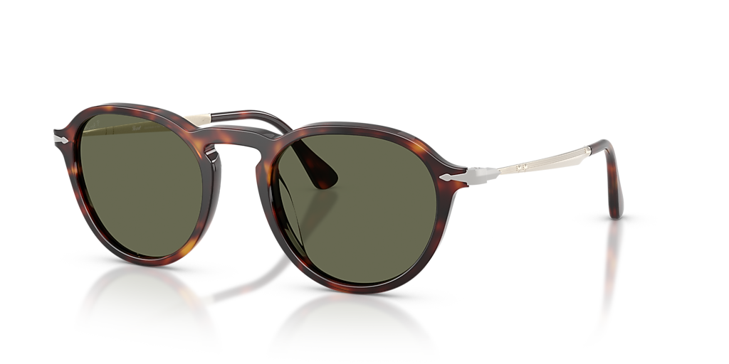 Persol PO3383S XXL (54 - 21) with Green lenses and Tortoise frame