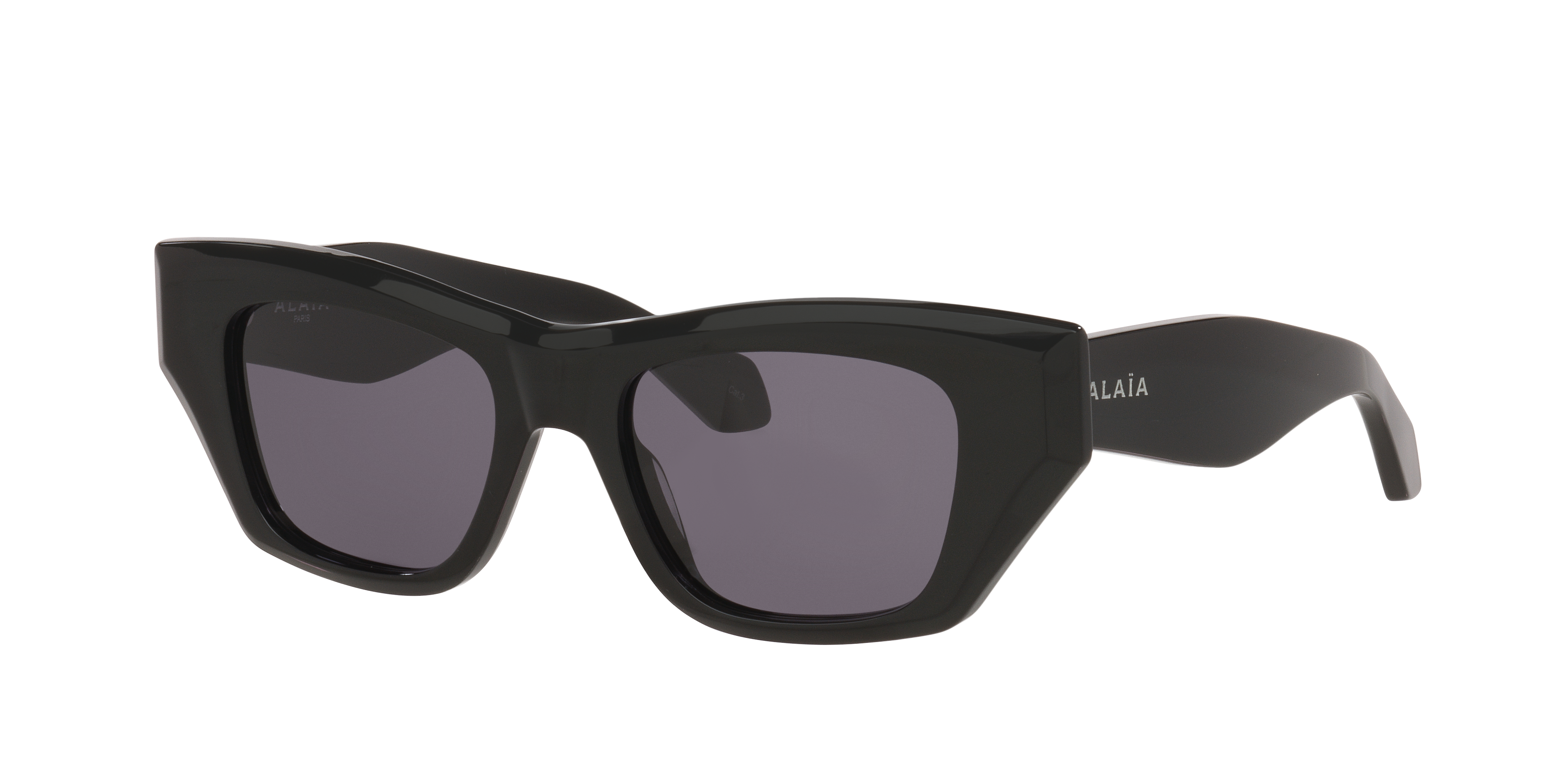 Alaia Woman Sunglass AA0074S -  Frame color: Black, Lens color: Grey