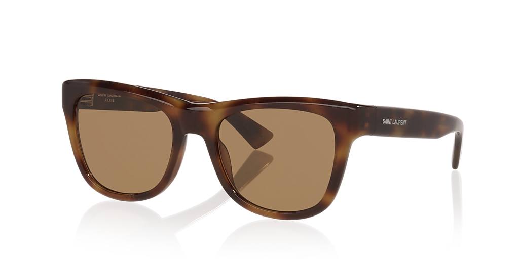 Saint Laurent SL816 M (54 - 19) with Brown lenses and Tortoise