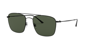 Giorgio Armani AR6125 52 Blue & Matte Bronze Sunglasses | Sunglass 