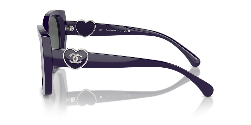 Chanel Square Sunglasses CH5519 M (55 - 17) with Grey lenses