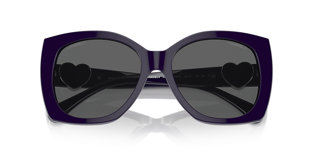 Chanel Square Sunglasses CH5519 M (55 - 17) with Grey lenses