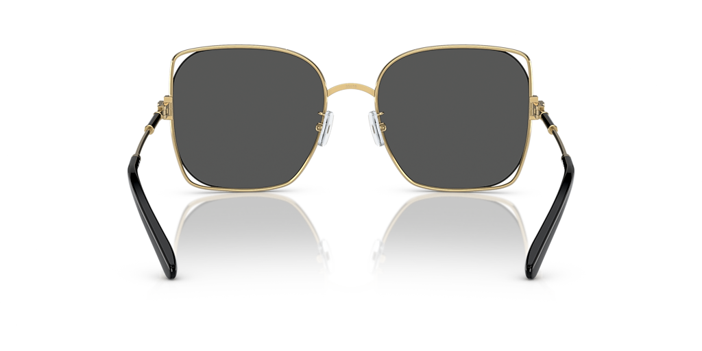TORY BURCH TY6097 Gold - Women Sunglasses, Dark Grey Lens