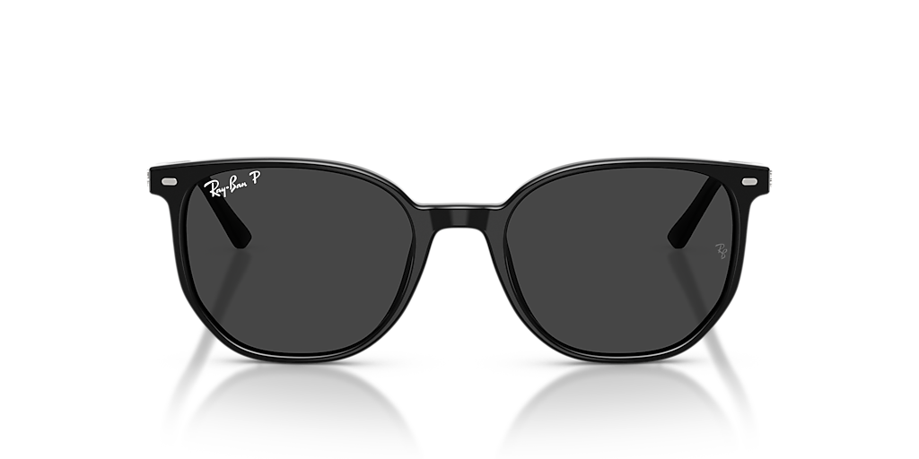 RAY-BAN RB2197 Elliot Black - Unisex Sunglasses, Black Lens