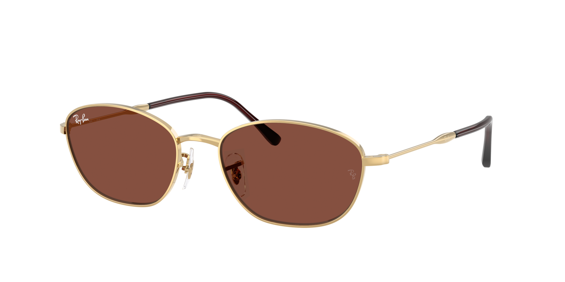 Ray-Ban Woman Sunglass RB3749 - Frame color: Arista Gold, Lens color: Red