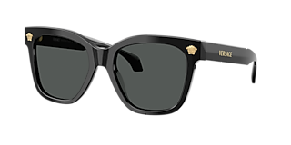 Versace VE2275 L (60 - 13) avec des Verres Bleu et une Monture Or