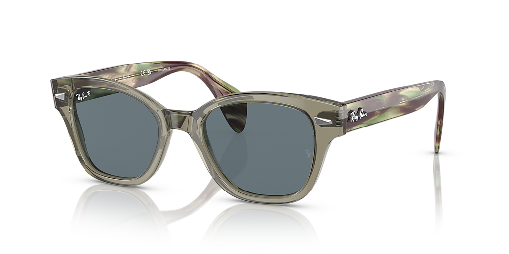 サングラスRayBan Ray-Ban RB0880S L (52 - 19) with Blue lenses and Green frame