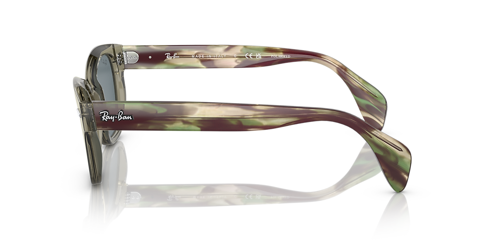 パンジーランプ大 Ray-Ban RB0880S L (52 - 19) with Blue lenses and Green frame