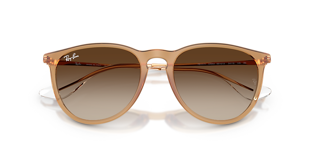 Ray-Ban RB4171F Erika Classic M (54 - 18) with Green lenses