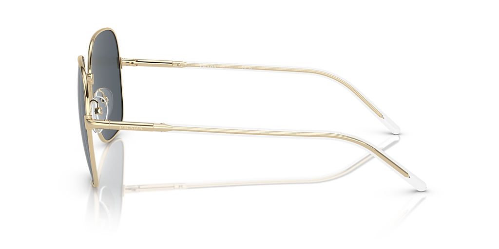 Prada PR 67XS XL (58 - 19) with Grey lenses and Gold frame