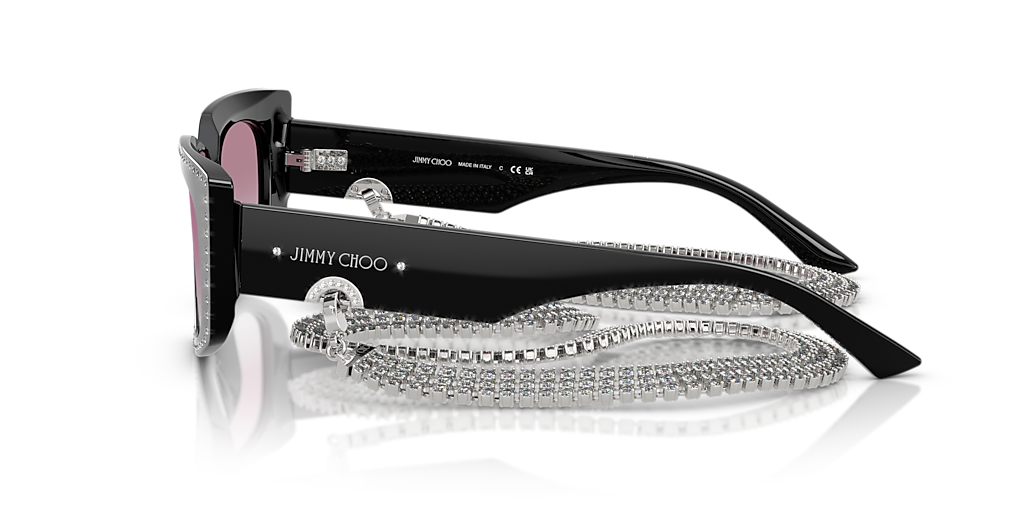 Jimmy Choo JC5033B XS (52 - 16) with Pink lenses and Black