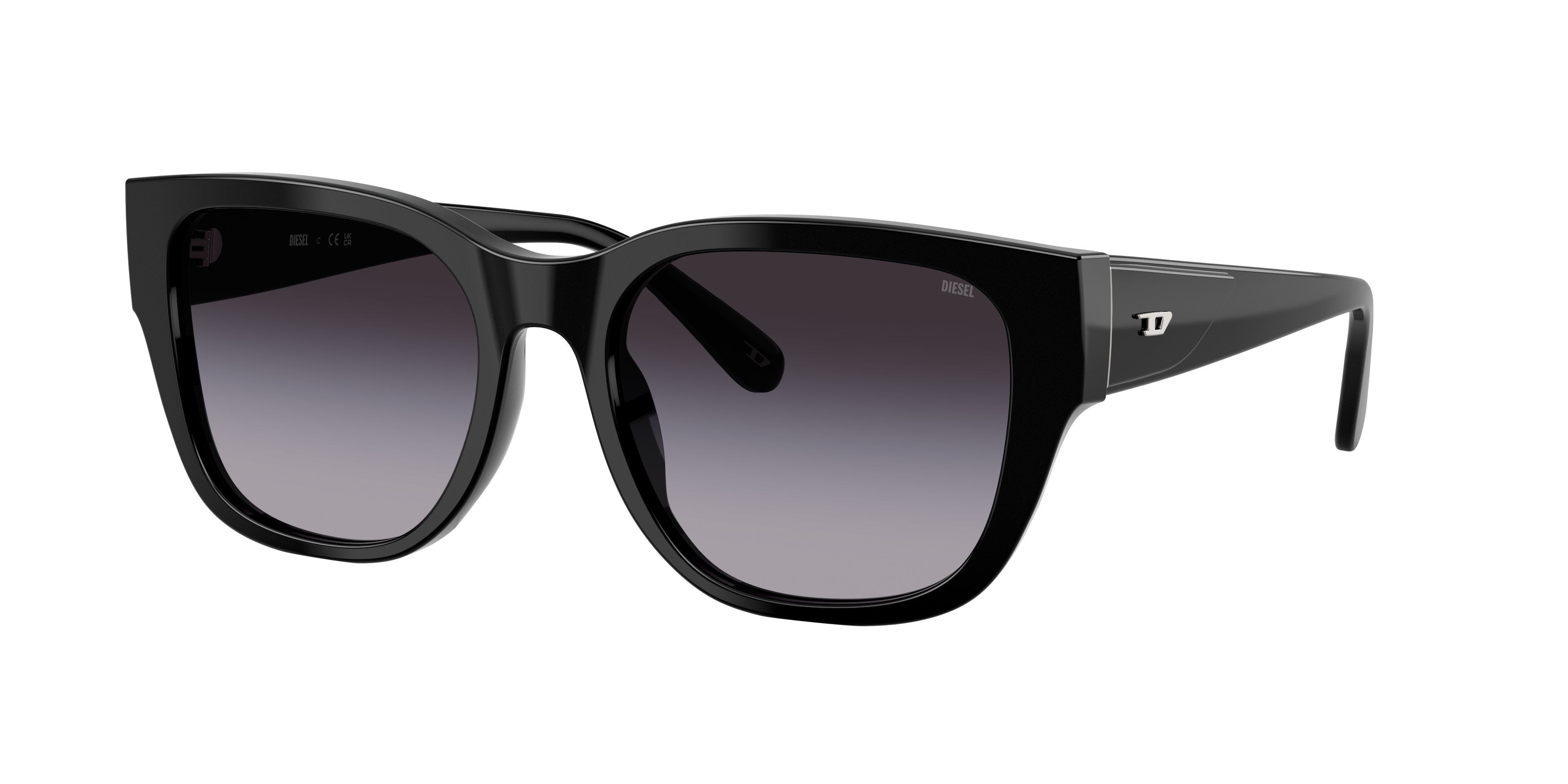 Diesel Unisex Sunglass Dl2005 In Grey Gradient