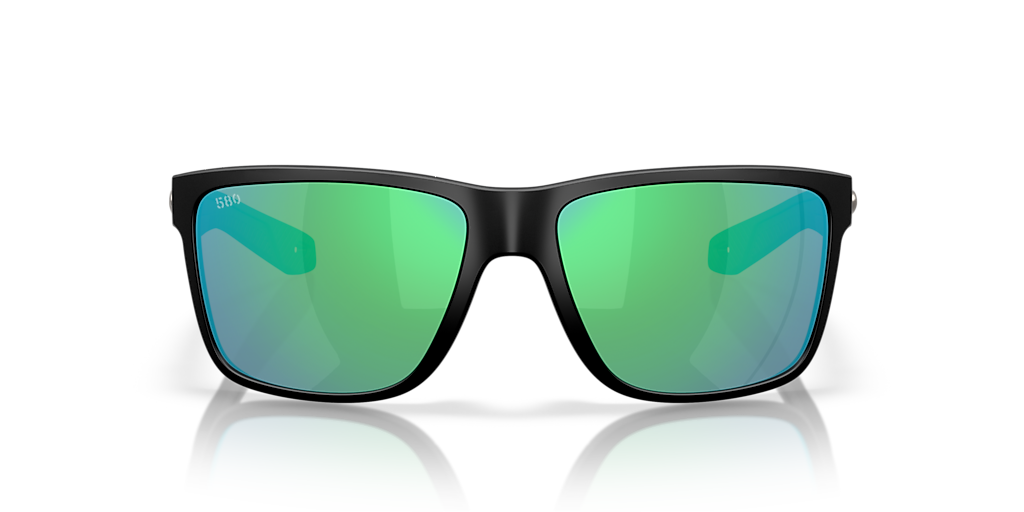 COSTA 6S9120 Broadbill II Matte Black - Men Sunglasses, Green Mirror Lens